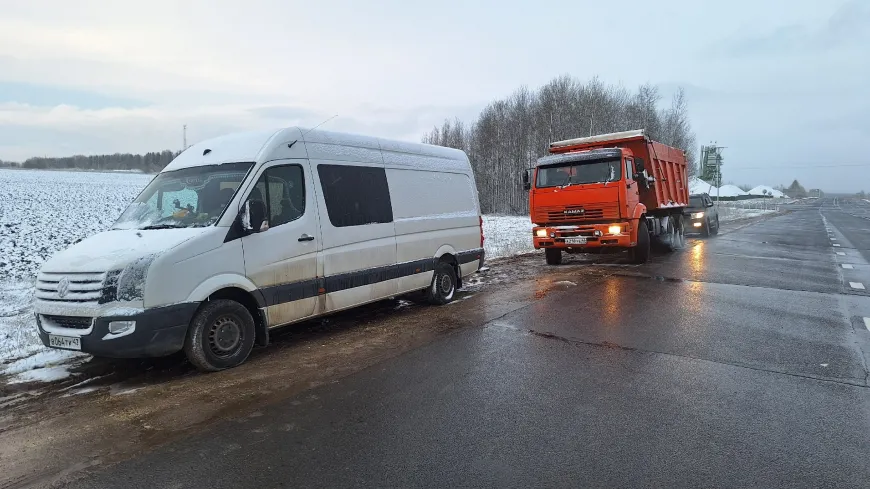 Замена пневмоподушки с выездом КамАЗ